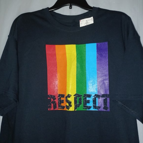PUBLIC DISTRICT RESPECT PRIDE TEE SHIRT - Picture 6 of 6